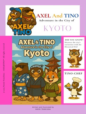 cover image of AXEL&TINO Adventure in the city of Kyoto